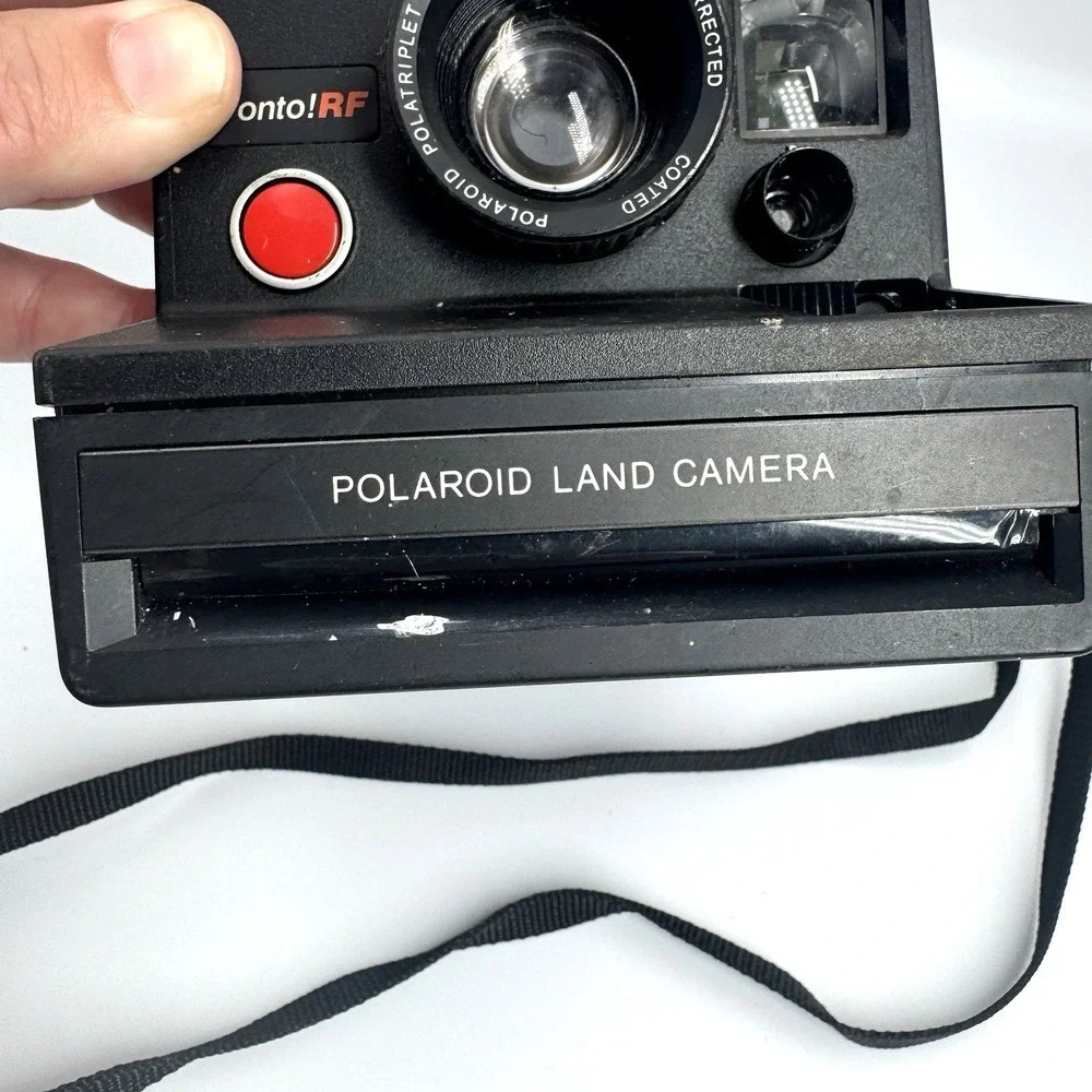 Vintage Polaroid Pronto RF Land Camera SX-70 Instant Film Camera Untested